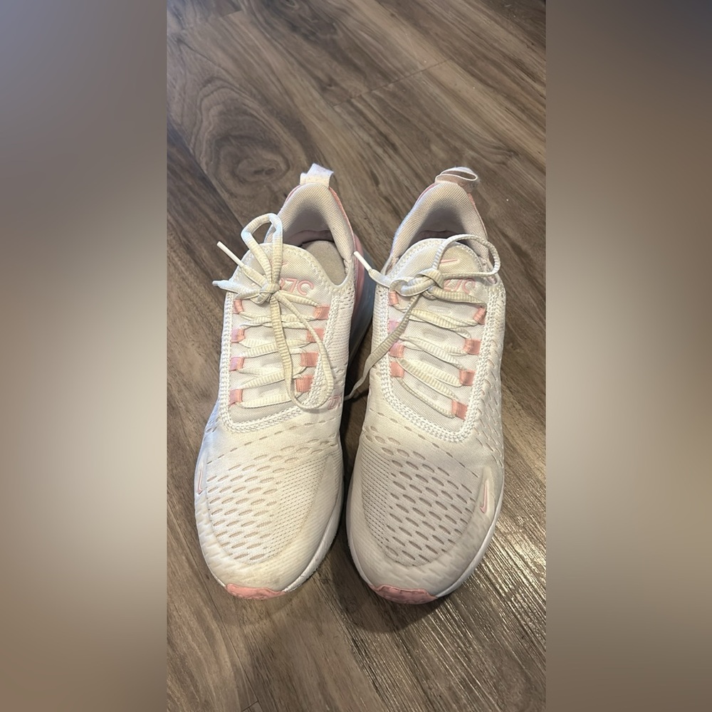 Pink Nike air boost
